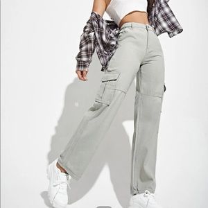 NWT SHEIN High-waist Cargo Pants